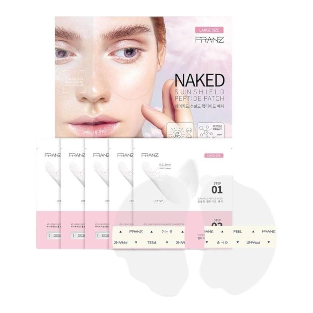 Franz - Naked Sun Shield Peptide‎ Patch (5 Large Pairs) - Skincare Treatment